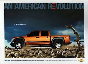 2005 Chevy Colorado LT Z71 pickup camion lega tutto giù pubblicità colore originale - Foto 1 di 1