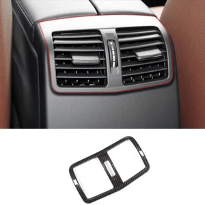 For Benz E-Class W212 2012-2015 ABS Carbon Fiber Rear Air Outlet Vent Frame Trim - Bild 1 von 7
