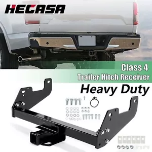 HECASA Class 4 Trailer Hitch Receiver Bumper Tow Heavy Duty For 15-25 Ford F150 - Picture 1 of 13