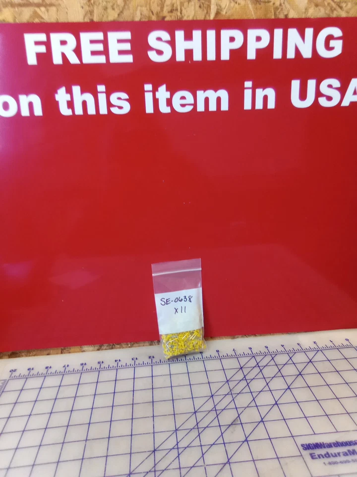 Phoenix Contact Misc Bagof Yellow Ferrals, SE-0638, X11 - Image 1 of 4