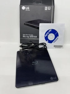 LG BP50NB40 USB 2.0 Blu-ray/DVD Writer UHD 4k MakeMKV Flashed and Tested! - Photo 1/7