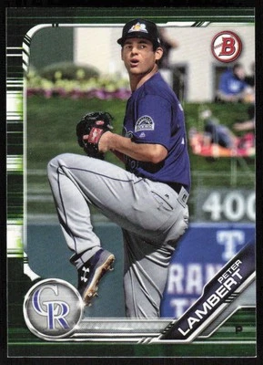 2019 Bowman Camo #BCP-136 Peter Lambert   - FREE SHIPPING - Image 1 of 2