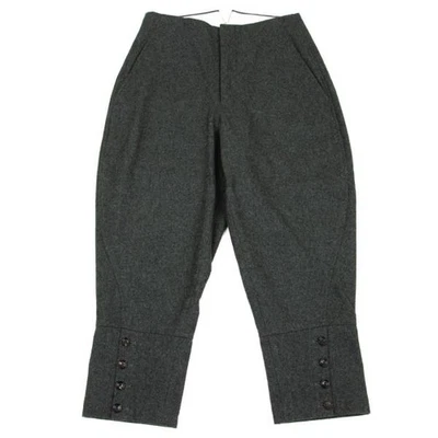 Pantalones Jodhpurs de lana de fieltro COMME des GARCONS talla S (K-155473) Foto 1 de 4