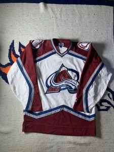 Vintage Starter Colorado Avalanche Away Jersey Men’s Size Medium!!!!!!! - Picture 1 of 7