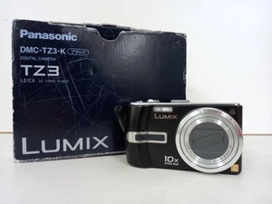 Panasonic Lumix DMC-TZ3-K Compact Digital Zoom Camera Boxed - Picture 1 of 9