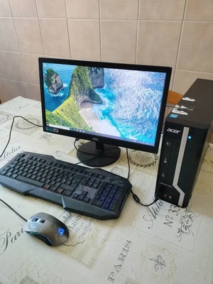 pc desktop usato Perfettamente Funzionante Con Windows 10 Pro - Immagine 1 di 4