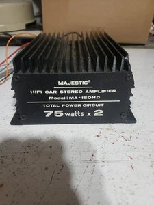 Amplificador Majestic MA150hd. 75 vatios x 2 canales - Old School  - Imagen 1 de 12