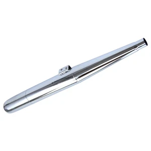 Schalldämpfer Auspuff 28mm Originalform Chrom Kreidler Florett RS RMC LF LH - Bild 1 von 5