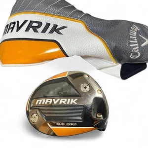 Callaway Mavrik Sub Zero Driver 9* 9.0 degree Head only ( RH ) w/cover - Picture 1 of 8