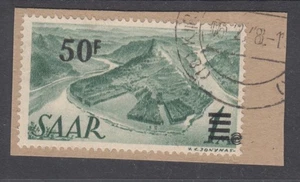 50 Fr auf 1 M Urdruck Mi. 238 I Rundstempel FA Geigle BPP "ee" Luxus! - Bild 1 von 2