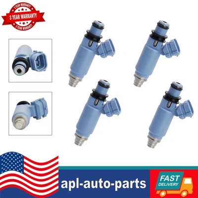 4Pcs Fuel Injector For 2002 2003 2004 2005 Subaru Impreza 2.0L H4 Turbocharged Foto 1 de 4