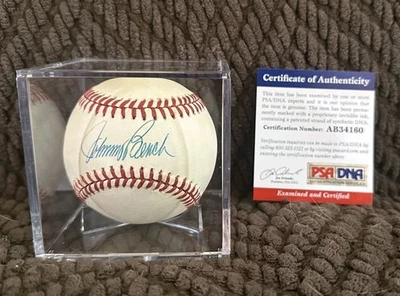 Johnny Bench PSA Ball Cincinnati Reds - Image 1 of 4