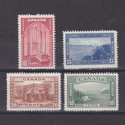 CANADA 1937, SG# 363-366, CV £117, part set, Architecture, MH - Image 1 of 2