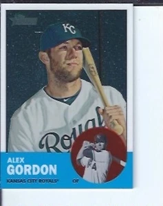 Alex Gordon 2012  Topps Heritage Chrome #ed / 1963 - Picture 1 of 1