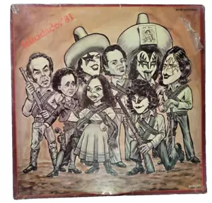 Felicidades 81 Promo LP Vinyl Awesome KISS Sleeve Cover Mexico Partially Sealed - Picture 1 of 12