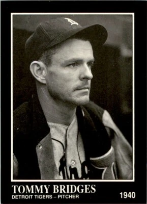 1991 CONLON COLLECTION TSN - #180 TOMMY BRIDGES DETROIT TIGERS - Image 1 of 2