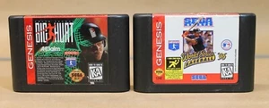 Sega Genesis Games: World Series Baseball '96 & Big Hurt Baseball (1995) - Picture 1 of 9