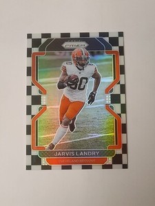 Jarvis Landry 2021 Prizm Football Black and White Checker Prizm SP #260 