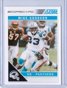 2011 Score Scorecard #46 Mike Goodson - Carolina Panthers - Picture 1 of 1