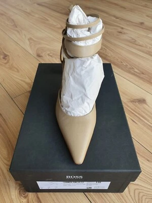 Boss By Hugo Boss Alek Sling 75-N Tacones con cordones para mujer Reino Unido Talla 4 EE. UU. 7 UE 37 Foto 1 de 4