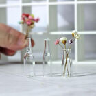 3pcs 1: 12 Dollhouse miniature Glass Bottle kitchen living room accessor'SY