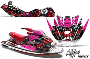 Jet Ski Graphics Decal Sticker For Sea-Doo GTX 1996-1999 FRENZY RED - Picture 1 of 2