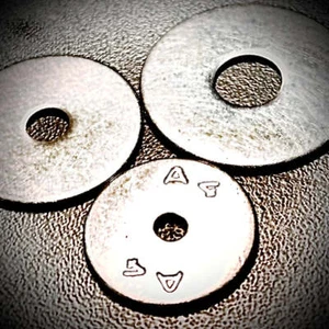 M4 Penny Repair Washers A4 316 Stainless Steel DIN9021 - Picture 1 of 14