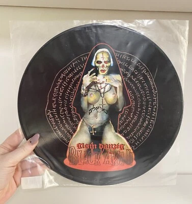 LP Picture Disc Glenn Danzig Black Aria 2 II 2007 Evilive RARE Samhain Misfits - Image 1 of 4