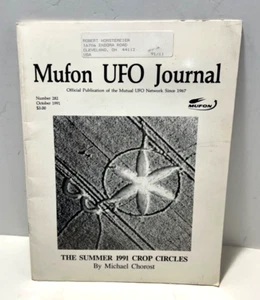 Diario OVNI MUFON Nº 282 Oct 1991 Círculos de Cultivos de Verano DE COLECCIÓN OVNI UAP - Imagen 1 de 16
