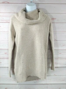 Loft Cowl Neck Beight Tunic Sweater Size Small Petite - Imagen 1 de 3