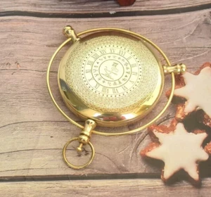 The Golden Compass Gift Brass Vintage Zodiac Compass Symbol Reader Alethiometer - Picture 1 of 20