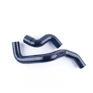 FOR '90-'94 NISSAN PULSAR / SUNNY GTI-R GTiR RNN14 SILICONE RADIATOR HOSE Black - Picture 1 of 13
