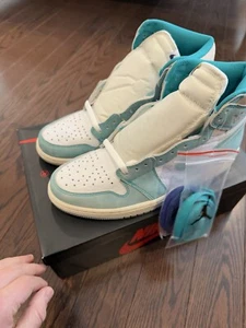 Nike Air Jordan 1 Retro OG High Turbo Green 555088-311 Size 10.5 Deadstock New - Picture 1 of 12