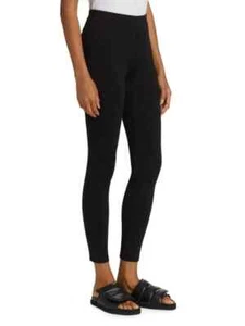 Vince Mid Rise Pull On Black Leggings Size Medium - Picture 1 of 4