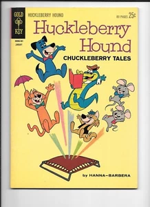 Huckleberry Hound #19 VERY RARE in STUNNING NM 9.4 CONDITION 1963 84-PAGE GIANT! - Picture 1 of 2