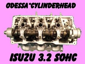 ISUZU RODEO TROOPER 3.2 SOHC CYLINDER HEAD V6 12V REBUILT NO CORE
