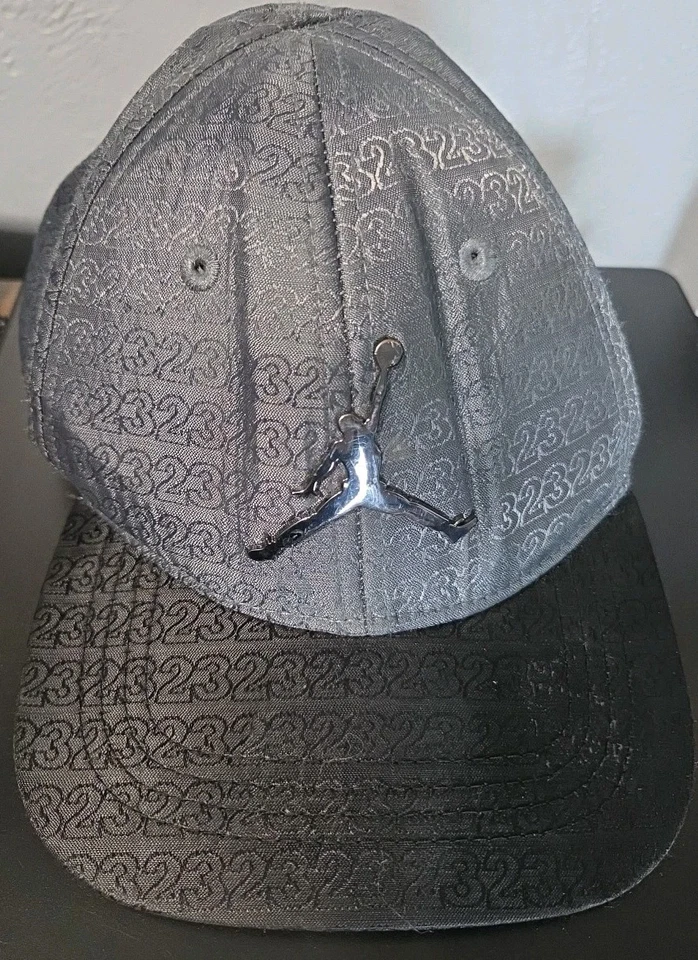 Jumpman Jordan 篮球帽 Snap Back 婴儿 均码 黑色 聚乙烯 #23  — 第 1/4 张图片