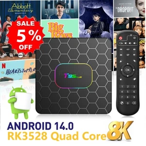 Smart TV BOX Android14 128GB 64GB WIFI6 2.4G/5G Media Player Octa Core NEW 2025 - Picture 1 of 54