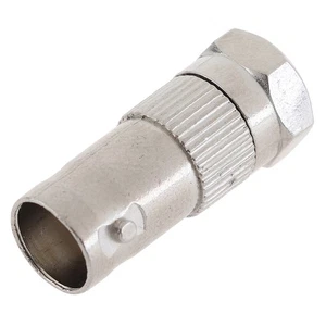 1pcs BNC Female to F Type Male RF Coaxial Cable Connector Metal Adap bcLDU.82 - Picture 1 of 12