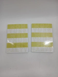 (Lot Of 2) Markings C R Gibson Weekly Memo Note Pads 75 Sheets Each 7"x 5" - Picture 1 of 4