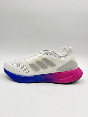 Adidas Hombre Pureboost 22 Talla 8 Blanco/Gris/Rosa/Púrpura |HQ8585| Foto 1 de 4
