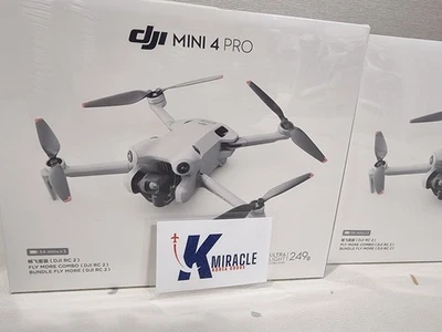 DJI Mini 4 Pro Fly More Combo Drone / RC 2 + 3 Batteries / No Tariffs in US - Image 1 of 4