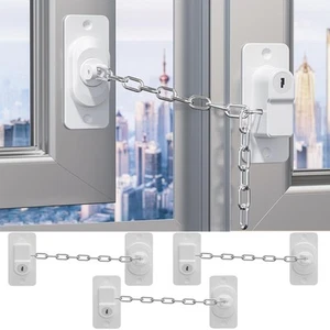 (3 Pack) Child Safety Locks, Adjustable Refrigerator Lock with Keys, for Frid... - Picture 1 of 7