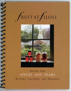 Apple Pear Cookbook California Woodside FRUIT AT FIOLI Gardens California Wood - Imagen 1 de 9