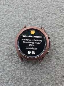 Samsung Galaxy Watch 3 40mm Mystic Bronze *read Description*AN74 - Picture 1 of 3