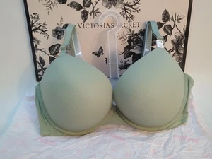 Victoria Secret PINK Wear Everywhere Super Push-Up Bra 40C Green Garden (60144) - Picture 1 of 9