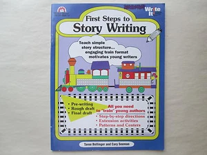 FIRST STEPS TO STORY WRITING by Taree Bollinger & Cary Seeman Bolinger EVAN-MOOR - Picture 1 of 4
