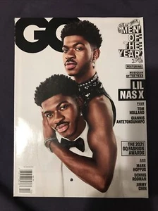 GQ MAGAZINE DECEMBER 2021 LIL NAS X Tom Holland Andrew Garfield Jimmy Chin NEW - Picture 1 of 1