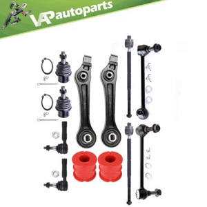 12Pcs Front Sway Bar Bushing Tie Rod End Ball Joint For 2005-2008 Dodge Magnum - Picture 1 of 12