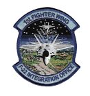 USAF AIRFORCE 1ST FIGHTER WING F-22 RAPTOR INTEGRATION OFFICE PATCH